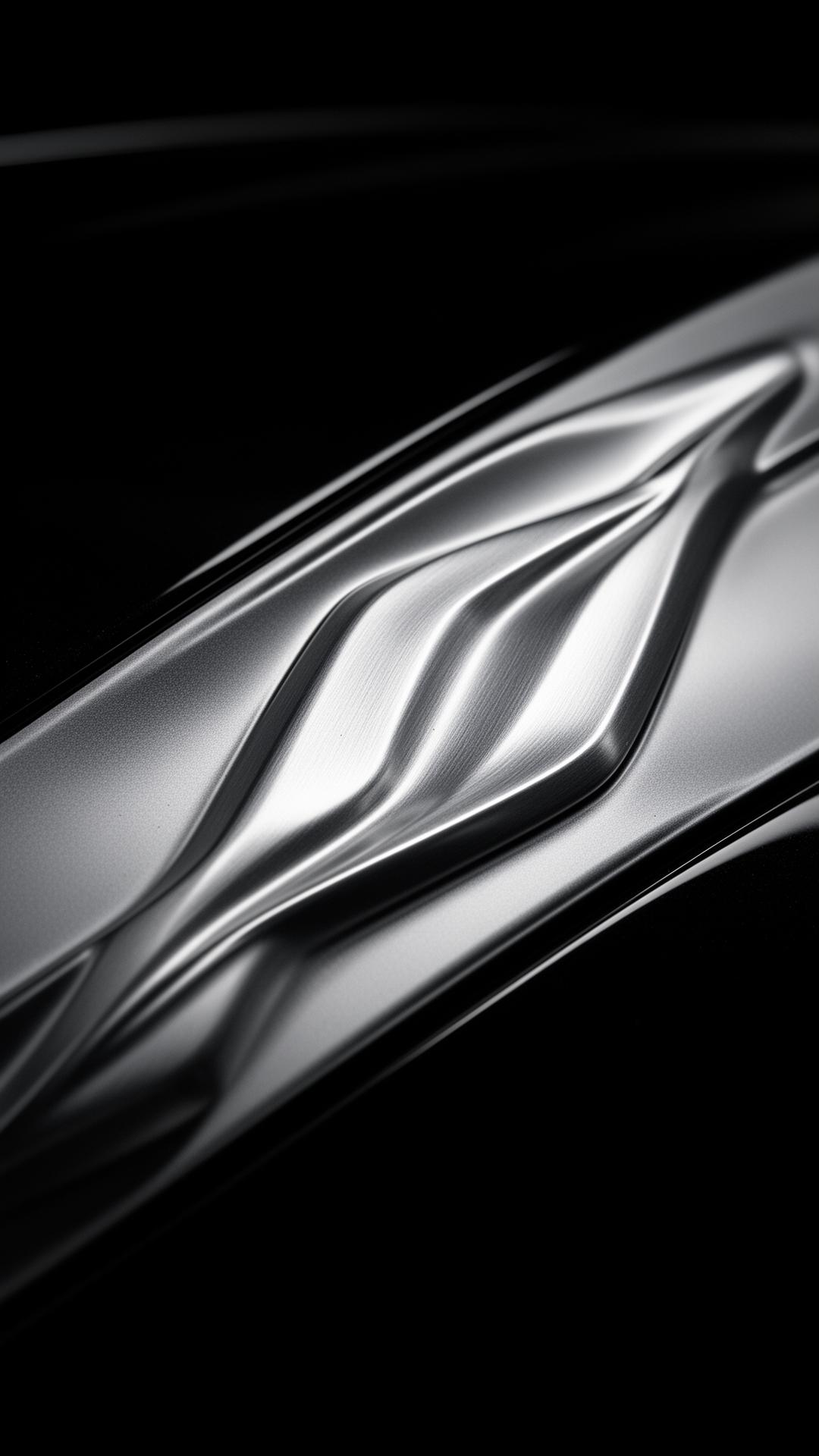 Brushed silver craftsmanship